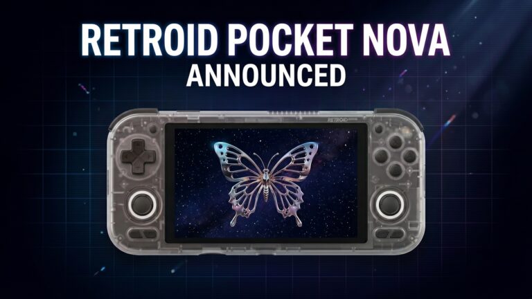 Retroid Pocket Nova Announced With 4.5-Inch 4:3 AMOLED Display