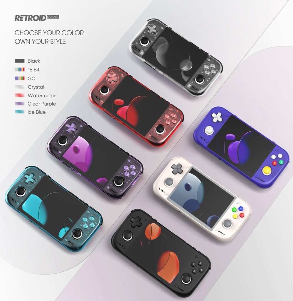 Retroid Pocket Nova colours