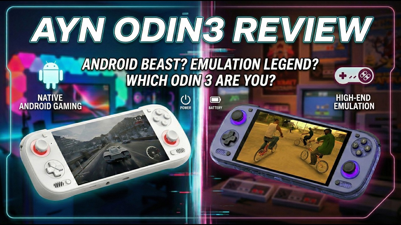 AYN Odin3 Review: Is the Snapdragon 8 Elite the Ultimate Android