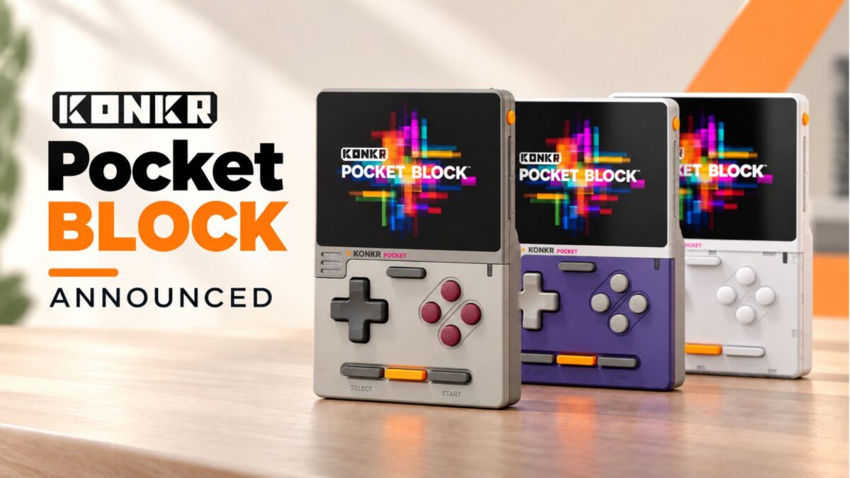 KONKR Pocket BLOCK Announced