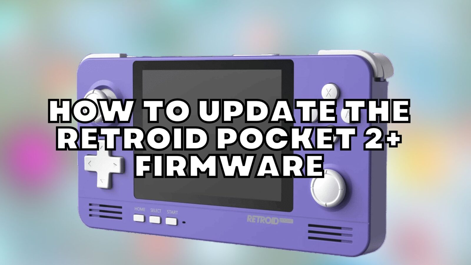 How to update Retroid Pocket 2 Plus firmware