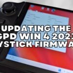 Updating the GPD WIN 4 2023 Joystick firmware