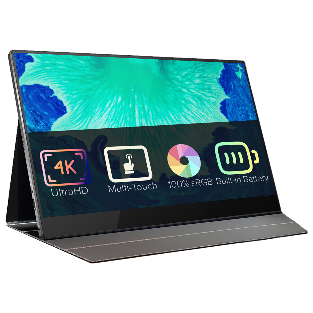 15.6″ 4K portable monitor with Adobe RGB