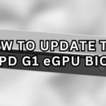 How to update the GPD G1 eGPU BIOS
