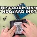 How to Install 2.5" HDD/SSD on a  Minisforum UN100