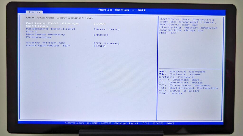GPD MicroPC 2 OEM System Configuration
