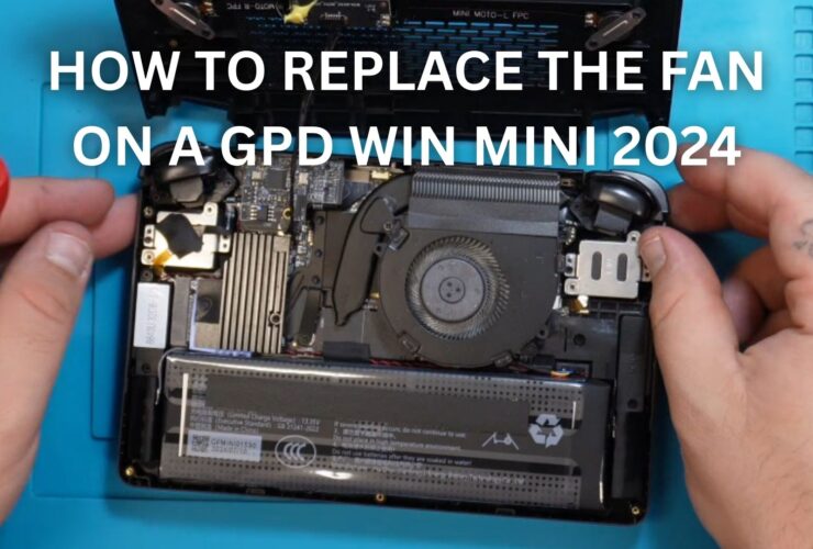 HOW TO REPLACE THE FAN ON A GPD WIN MINI 2024
