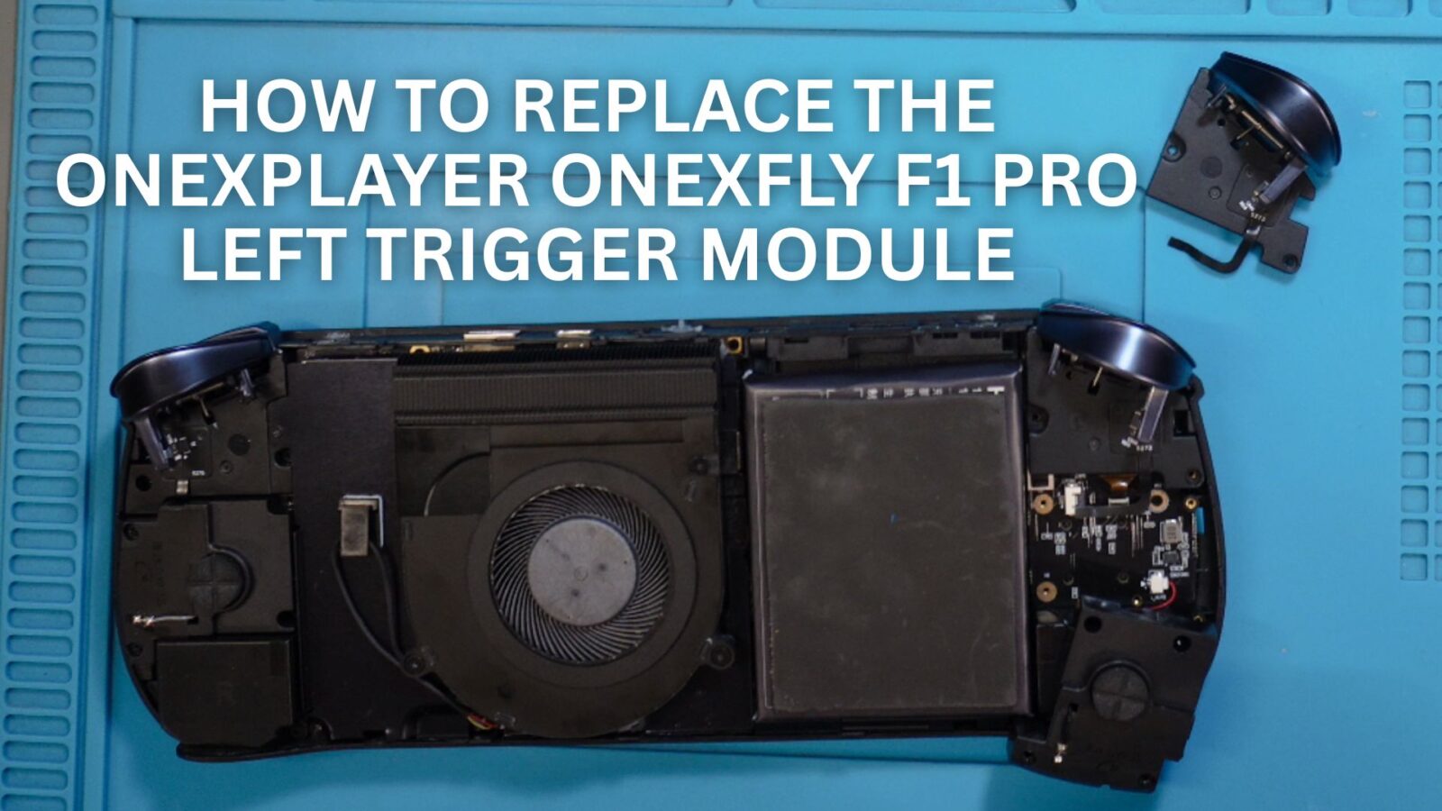 How to replace the ONEXPLAYER F1 PRO Left Trigger