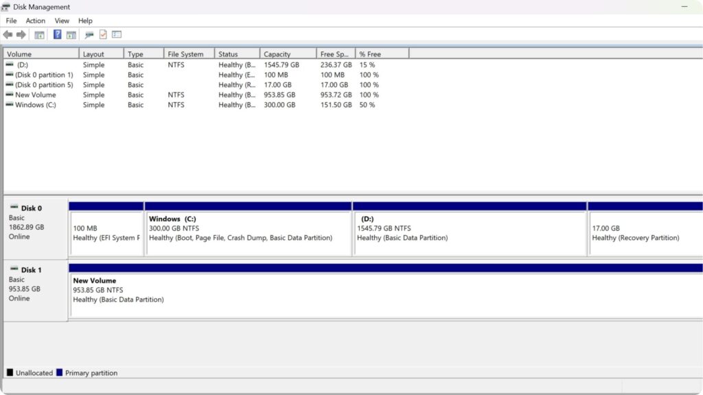The Mini SSD is now ready to use