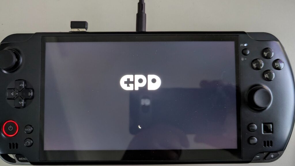 GPD WIN 5 BIOS Update - Third Stage Booting Up