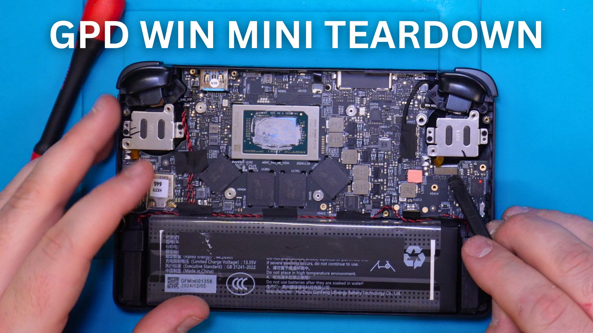 GPD WIN Mini Teardown • DROIX Knowledge Base - Tutorials for Everything