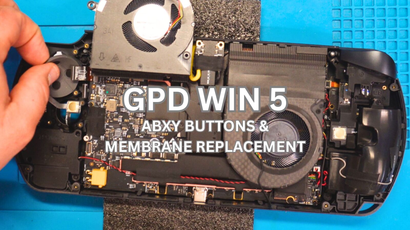 How to replace the GPD WIN 5 ABXY Buttons and membrane