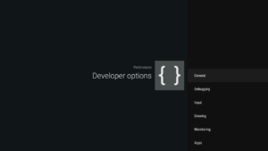 Aktivera utvecklaralternativ på en Android Marshmallow-enhet Utvecklaralternativ via första inställningsskärmen
