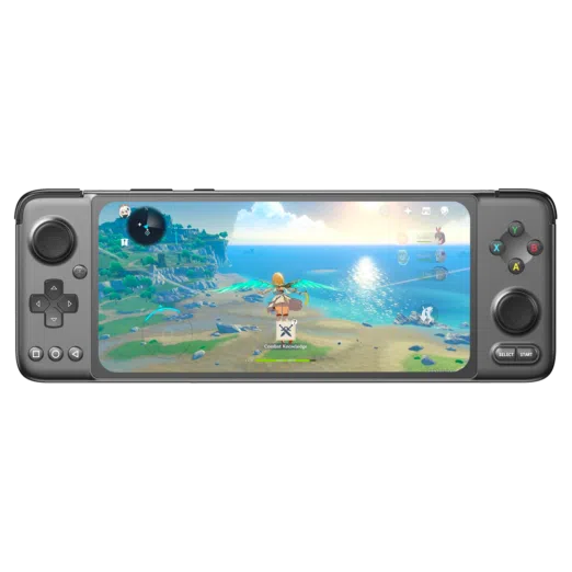 Image showing the GPD XP Plus playing Genshin Impact