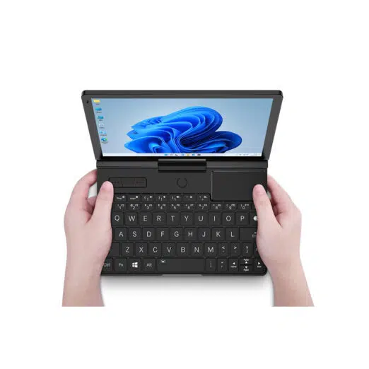 GPD Pocket 3 Mini Laptop held in hands