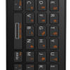 DroidBOX B52 Mini-Tastatur Drahtlose Fernbedienung zurück QWERTY Ansicht 2