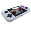 DroiX RetroGame RG350 Retro Gaming Handheld Console - Grey showing D-Pad and MicroSD Card Slot