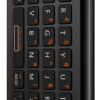 DroidBOX B52 Mini-Tastatur Drahtlose Fernbedienung Rückseite QWERTY-Ansicht