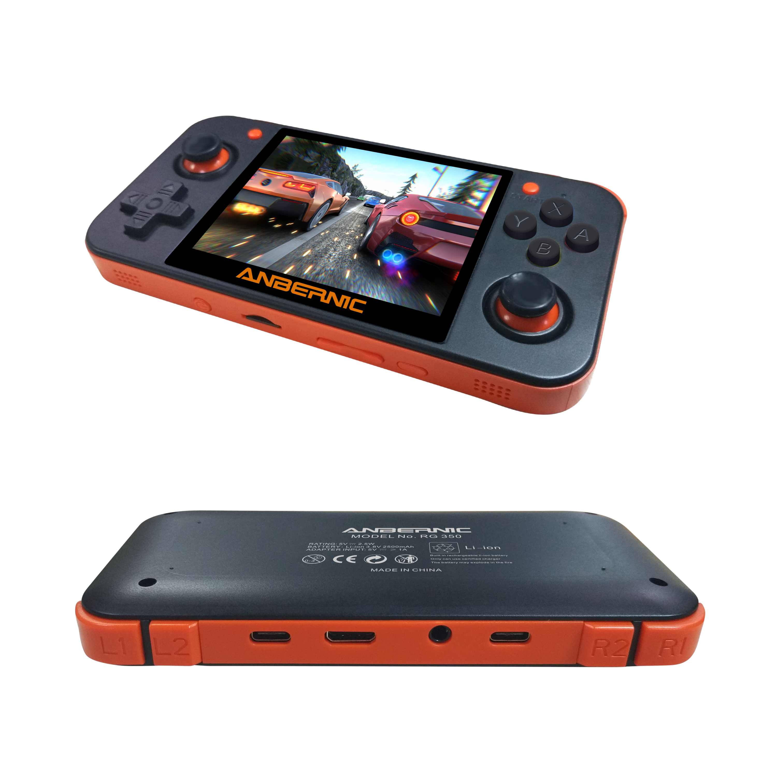 RG350 Handheld Game Console by Anbernic | DroiX Global