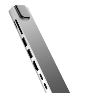 DroiX FX8s - Mostra 2 porte USB Tipo-C, 1 HDMI, 2 USB Tipo-A, 1 porta per schede SD e 1 porta MicroSD