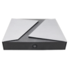 PC para juegos Stheno F5 con tarjeta gráfica NVidia mostrada de frente