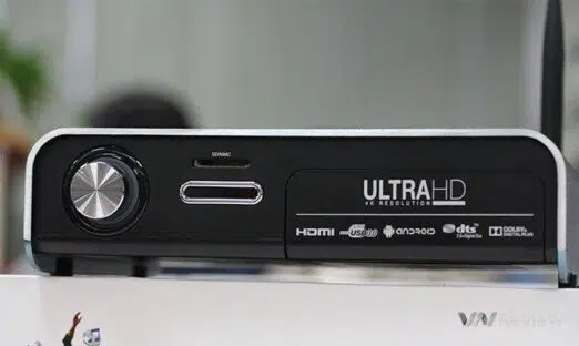 Xtreamer Prodigy 4K Front Close Up