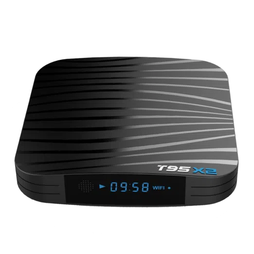 T95X2 Amlogic S905X2 Android 8.1 Oreo Smart TV BOX - Front Top