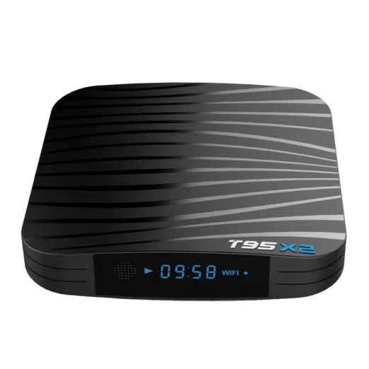 T95X2 Amlogic S905X2 Android 8.1 Oreo Smart TV BOX - Front Top