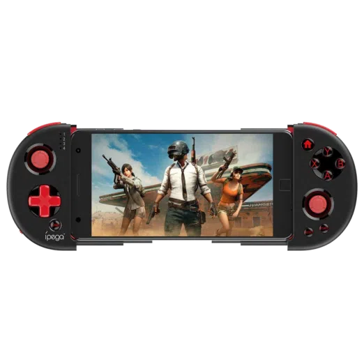 iPega 9087 Bluetooth Gamepad connected to a Smartphone playing PUBG