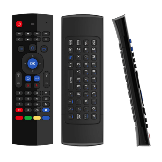 MX3 Air Mouse Remote Controller w FULL QWERTY Keyboard