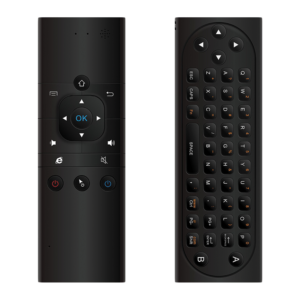 DroiX VIP Plus / MX9 Air-Mouse Remote Controller con tastiera QWERTY completa