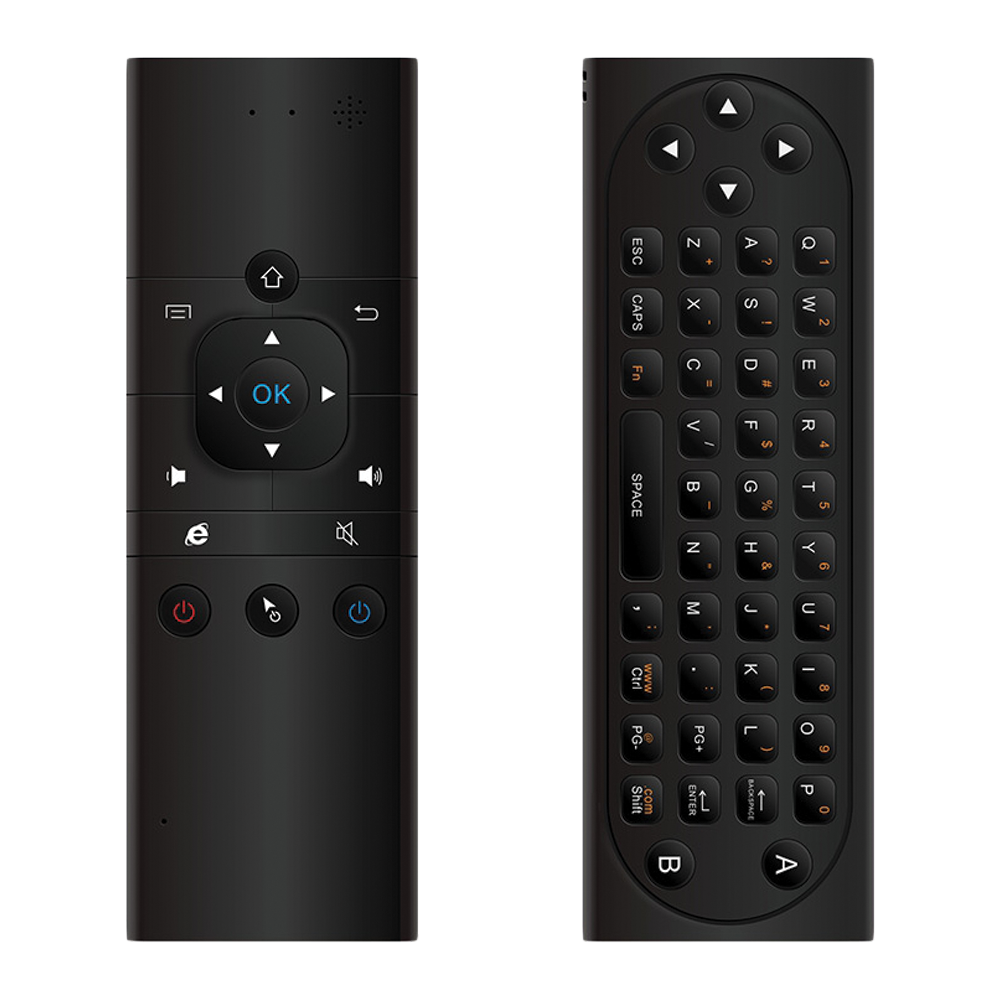 DroiX VIP Plus / MX9 Air-Mouse Remote Controller con tastiera QWERTY completa