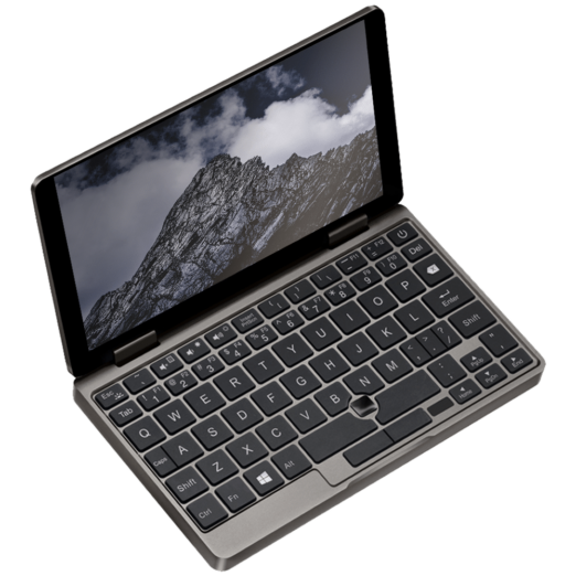 One Netbook Mix 2S Platinum Edition   Side Angle View