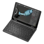 images DROIX Global One Netbook Mix 3s Plus Front View using AutoCAD