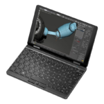 One Netbook Mix 3s Plus - Front View using AutoCAD
