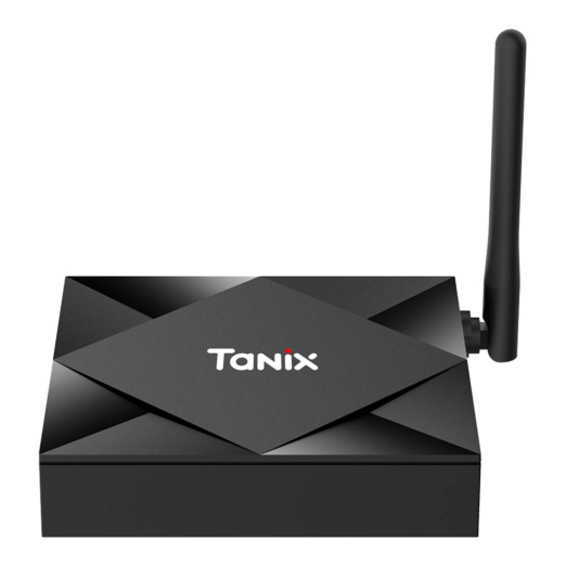 Tanix TX6X Android 10 Smart TV Box   Shown from the front