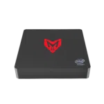 Beelink MII V Windows 10 HTPC Mini Computer   Flat Front Facing View showing top