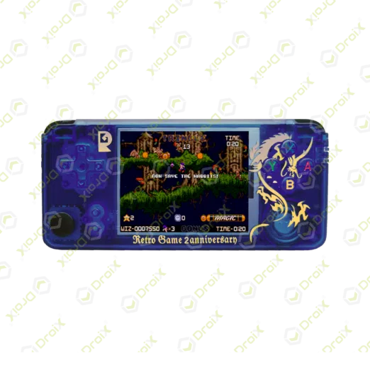 RS 97 Plus V3 - Anniversary Edition OpenDingux Retro Gaming Handheld - Front Facing