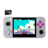 DroiX RetroGame RG350 Retro Gaming Handheld Console - Grey with Included 64GB MicroSD Card