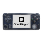 DroiX RS-97 Plus V2 Open Dingux Retro Gaming Console Handheld - Transparent