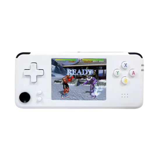 DroiX RS-97 Plus V2 Open Dingux Retro Gaming Console Handheld - White