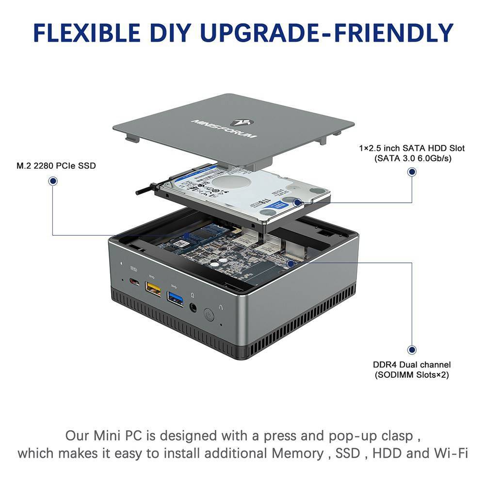 MinisForum DMAF5 - Visning 2.5