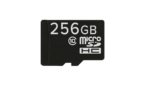 Carte MicroSD/TF 256 Go pour smartphones, tablettes et ordinateurs portables
