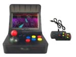 Coolbaby RS-07 Retro Arcade Foto frontal con dos mandos mostrando Emuladores Compatibles