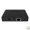 GT King by DroiX AMLogic S922X Android 9 Pie Powered TV Mini PC HTPC - Back view showcasing DC Adapter, USB 2.0 Type A Port, HDMI Port, 1GB/s Ethernet Port, SPDIF and AV Port