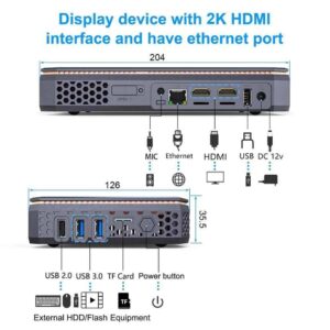 AMD T12 Windows 10 HTPC - Showing I/O Capabilities