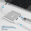 DroiX FX3 USB Type-C Hub USB 3.0 and 3.1 Speed