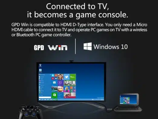 DroidBOX Win GPD Games Console TV