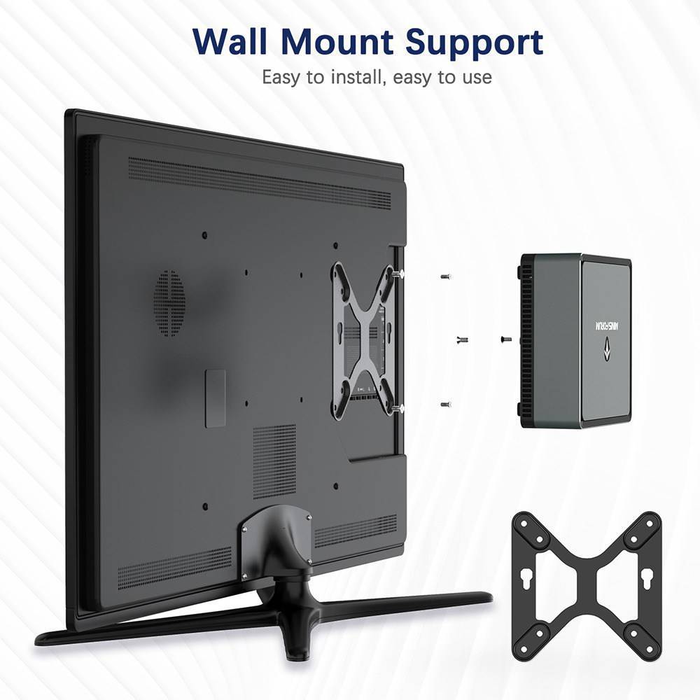 MinisForum DMAF5 - Showing VESA Mount