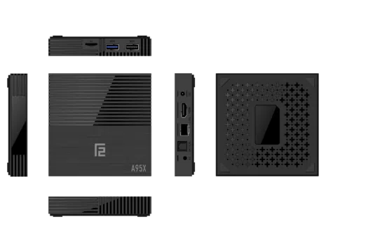 A95X F2 Android 9 Pie Smart TV BOX - Rendering